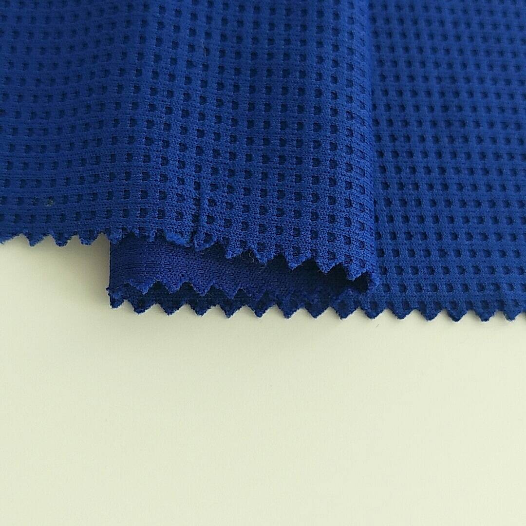 China manufacturer 100% polyester walf mesh fabric for sportswear