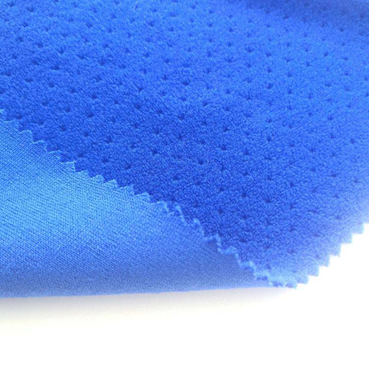 New design cheap Jacquard 100 polyester polar fleece fabric