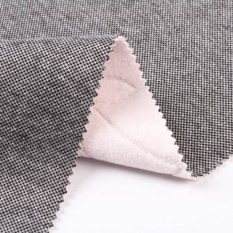 Best price breathable mesh bonded polyester jacquard polar fleece fabric for clothing