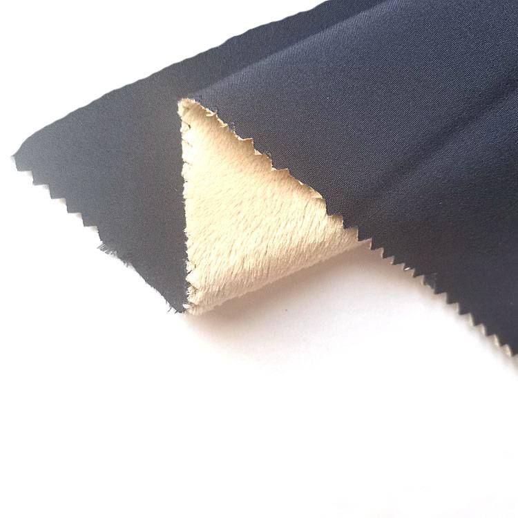 high quality 4 way stretch bonded micro fleece super soft polyester elastane softshell fabric