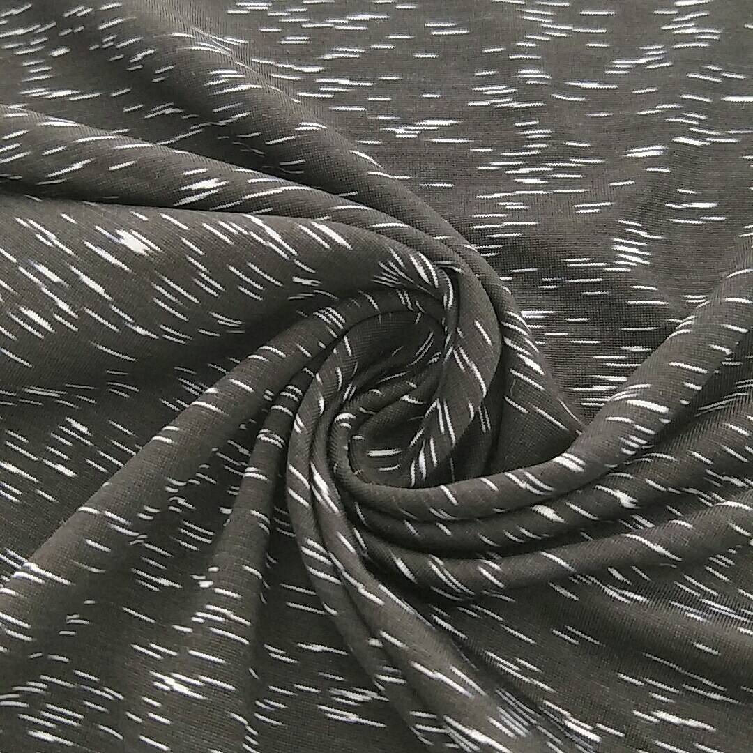 STARKE  new product  space dyed jersey fabric back brushed fleece fabric