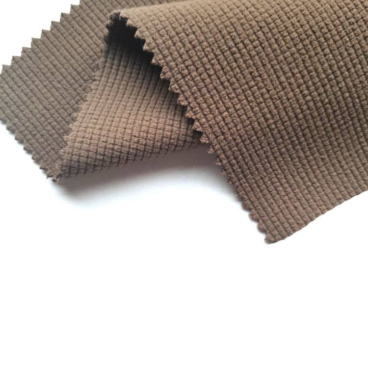 new design grids pattern soft polar fleece bonded polar fleece fabric 100%polyester