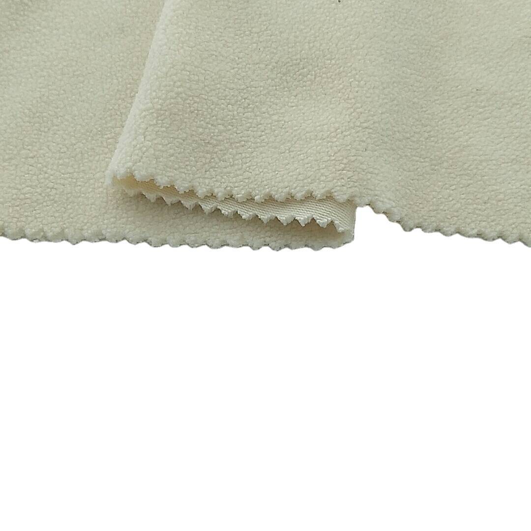 New style 95% polyester 5%spandex polar fleece fabric