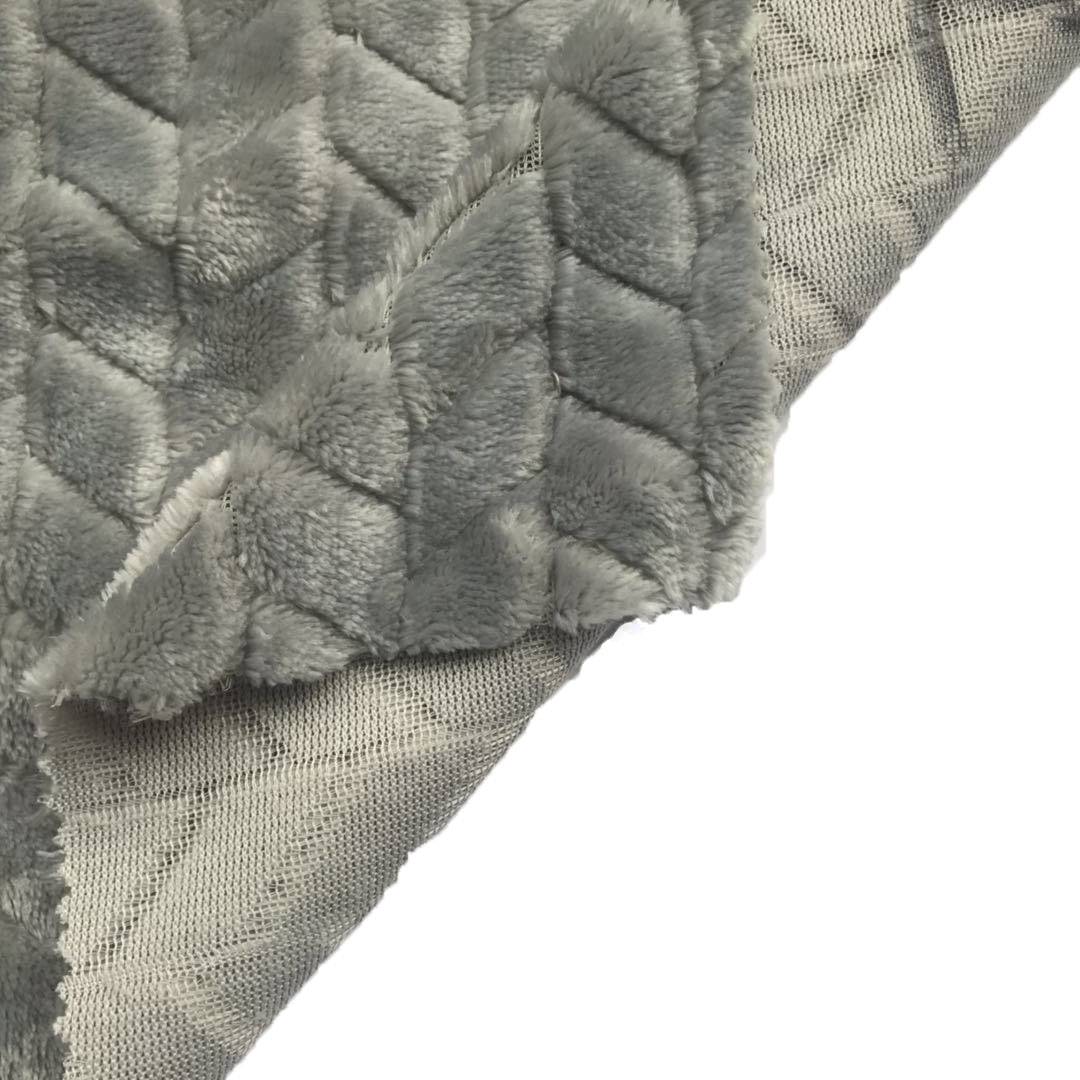 Popular Design Polyester Jacquard Shu Velveteen Fabric for Baby Blanket