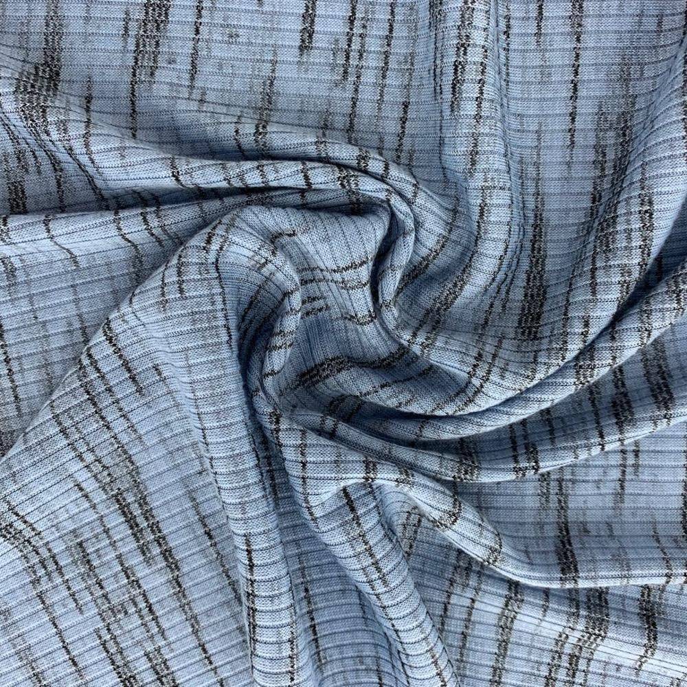 2020 new arrival recycled polyester clothing rib Jersey fabric