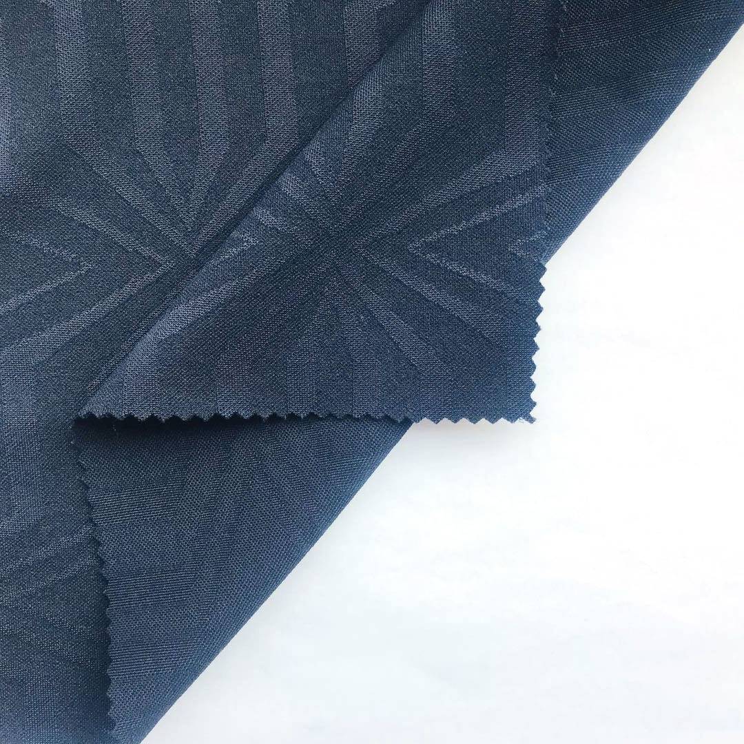 Manufacturer cheap Polyester Knit Jacquard Jersey for Dress