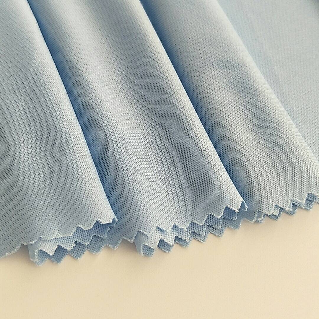cheap flat jersey fabric for cloth