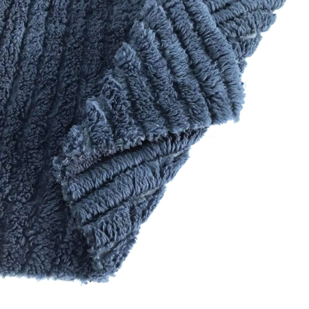 Popular Fabric for Winter Garments Polyester Stripe Shu Velveteen Fabric for Sleepwear&Blanket