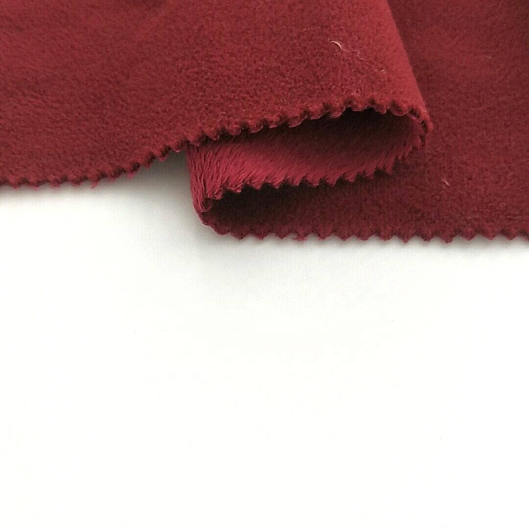 hot sale 100% polyester polar fleece bonded soft fleece fabric