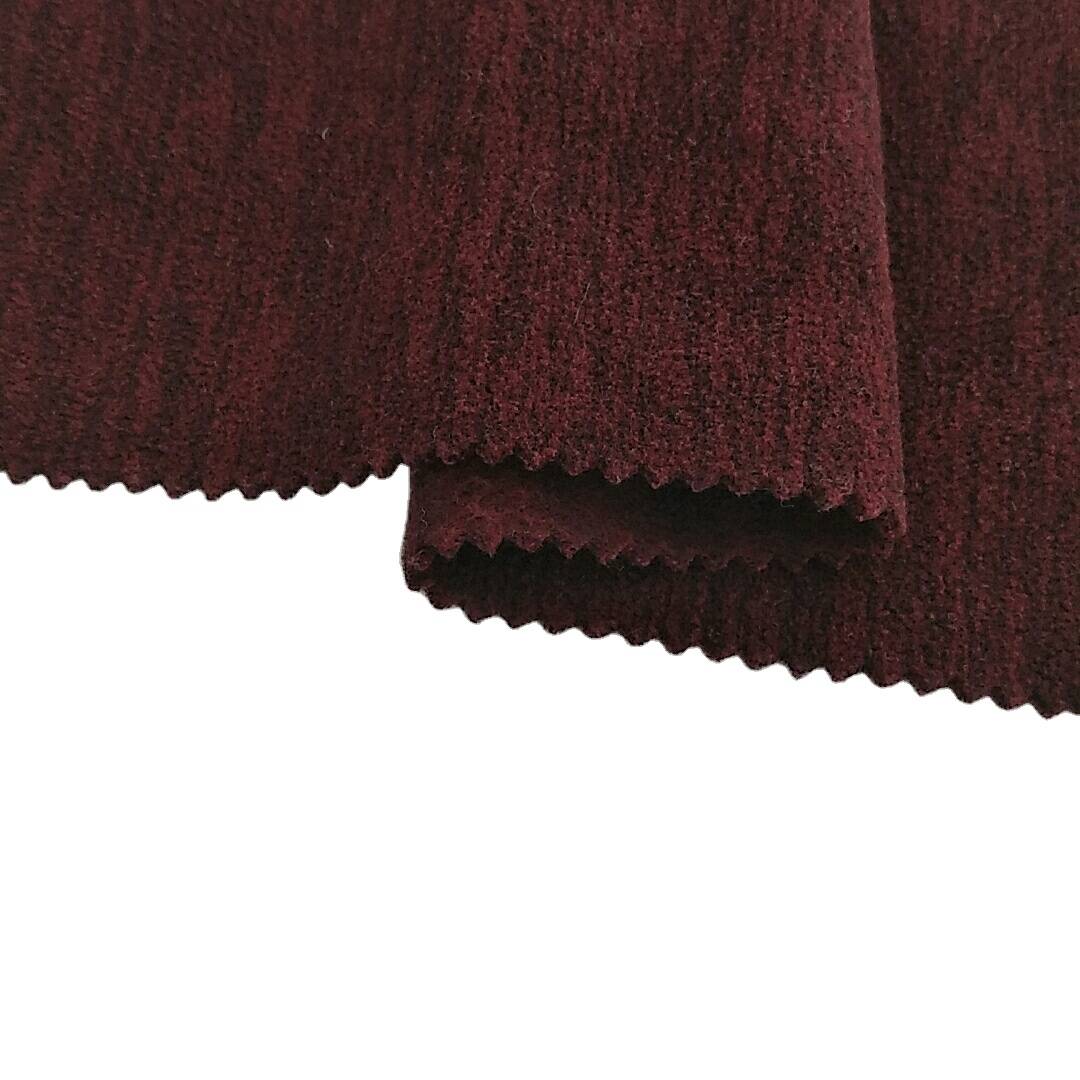 China hot sale cationic double brushed one side polar fleece fabric