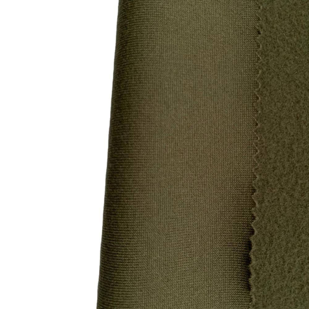 soft warm recycled polyester fleece fabric by rolls