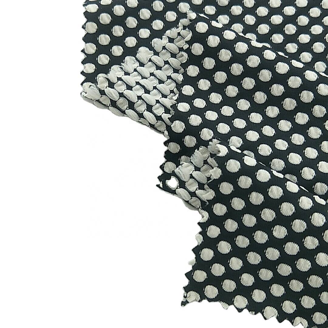 100% polyester jacquard jersey fabric for garment