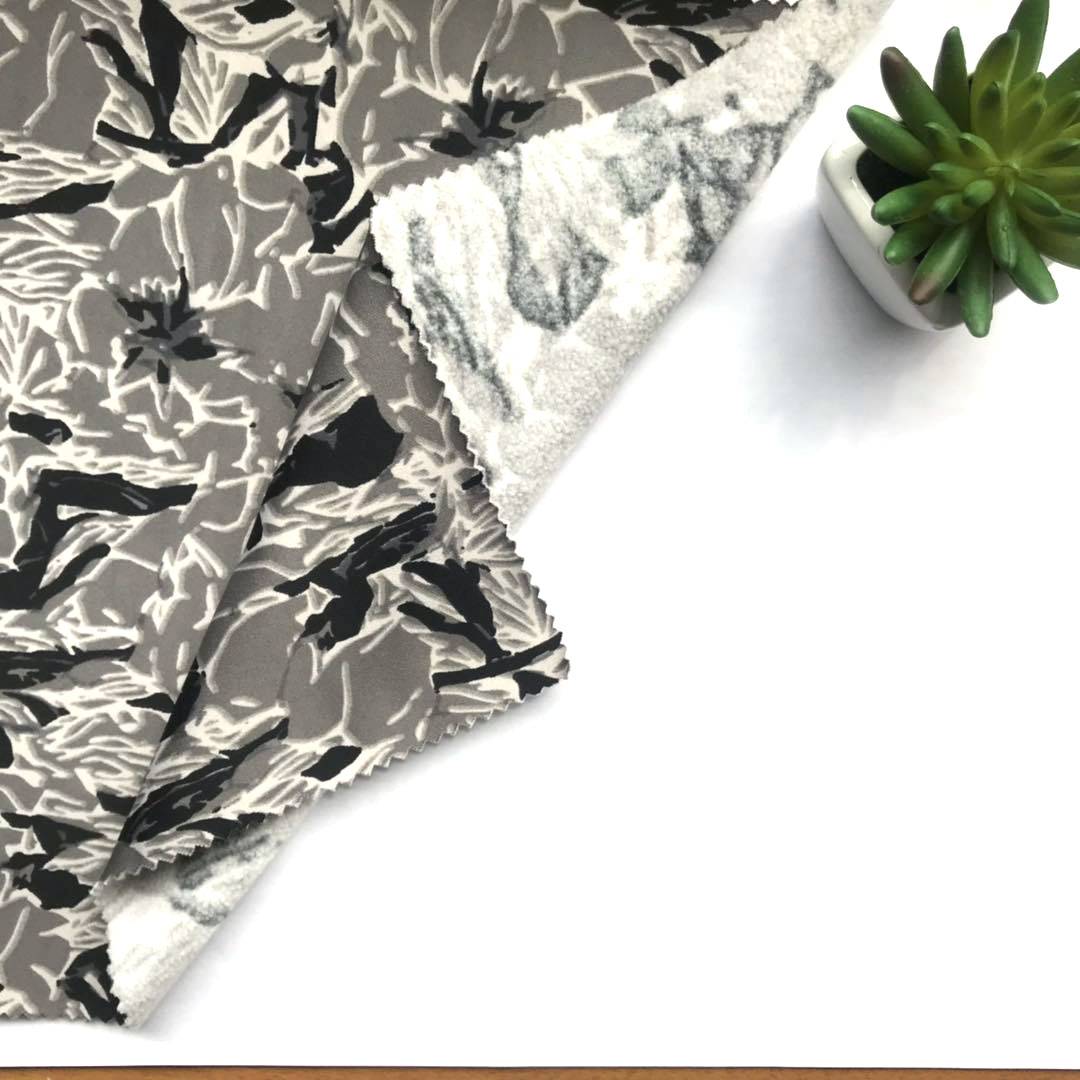 Fancy Design 100%Polyester Printed PK Polar Fleece For Clothing Curtain