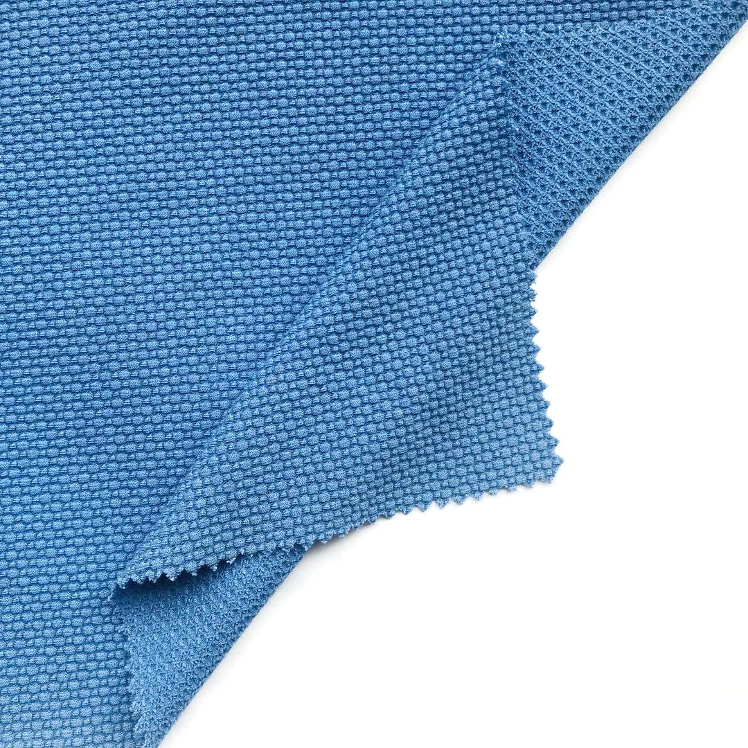 High Quality  Rayon Polyester Spandex Single Jacquard Fabric