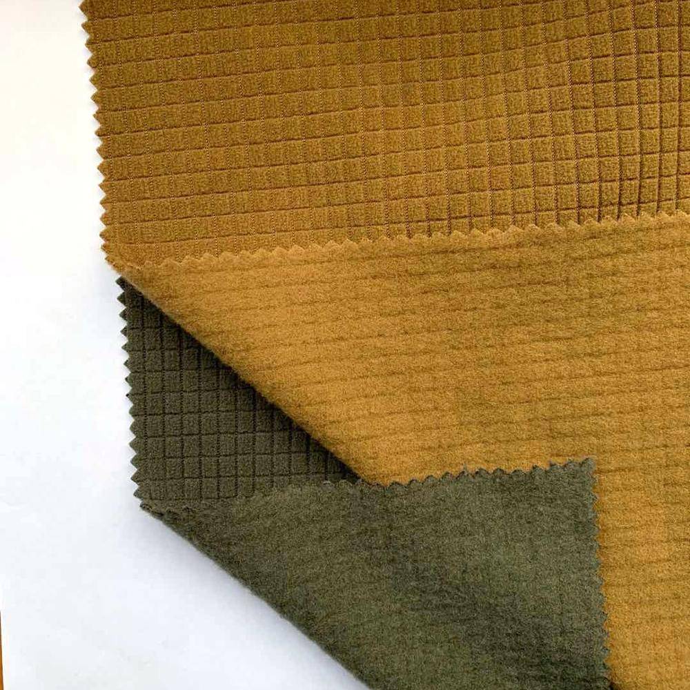 manufacturer wholesale polyester polar micro fleece fabric for sport clothing lining