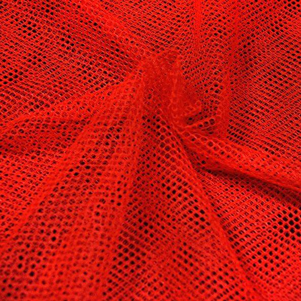 Hexagonal mesh fabric low elasticity breathable quick drying sportswear inner laundry net fabric processing customization