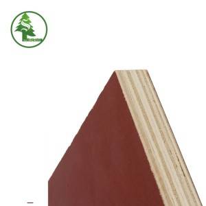Film faced plywood red