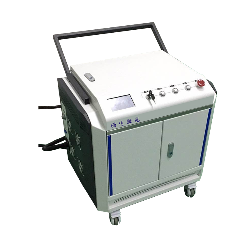 tyre mold laser cleaning machine 50w metal 100w rust removal
