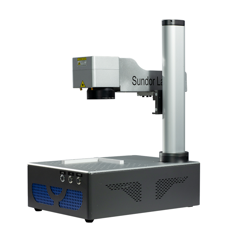 20w 30w raycus fiber laser marking machine from factory sundor laser