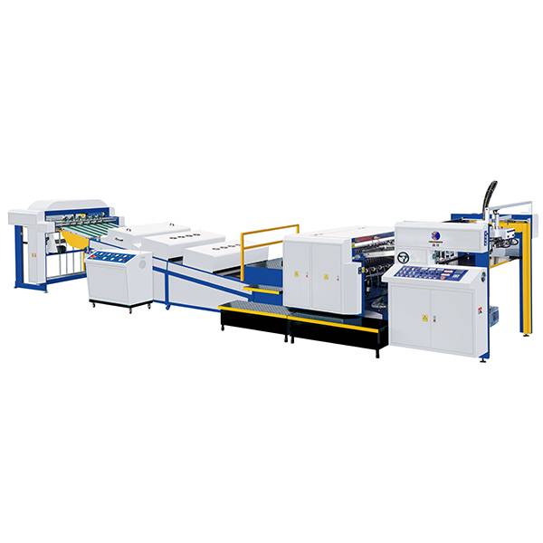 Automatic High Speed UV Spot Varnishing Machine(Dual Functions, for both thick and thin paper)Half-way Grip Tooth Conveying Featured Image