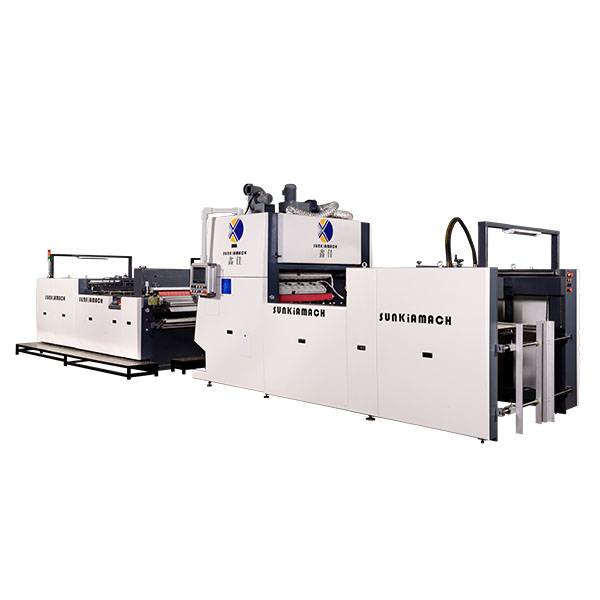 Automatic High Speed Laminating Machine with flying knife (water-based glue/oily glue/pre-coated film) Featured Image