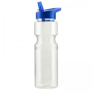 Customized 100% BPA free 700ml tritan water bottle with straw