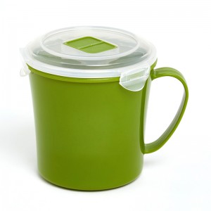 Microwave Mug for Soup Milk 100%BPA Free
