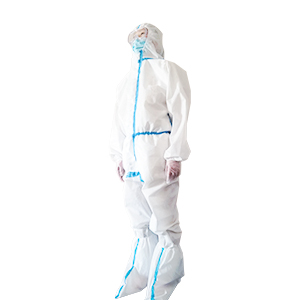 Protective Coverall With Heat-sealing Tape