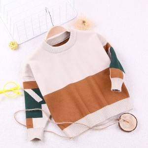 Supplier Wholesale Soft Boys Warm Fashion Sweater