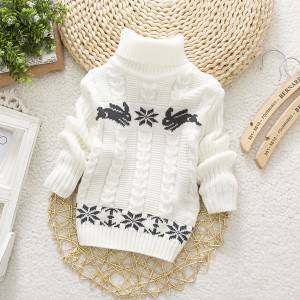 Fashion Embroidered Girl Sweater From China Supplier