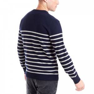 Custom Pullover Striped Sweater