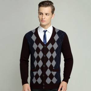 Custom V Neck Cashmere Sweaters