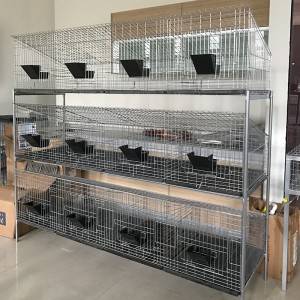 rabbit cage of 12 doors(H type)