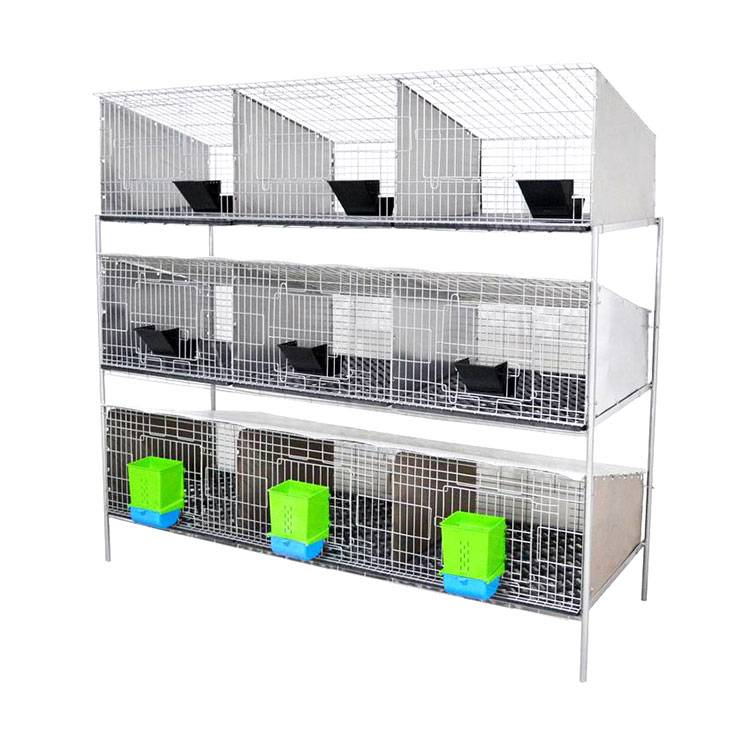 rabbit cage of 9doors(h type) Featured Image