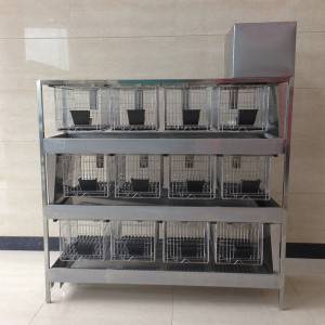 Laboratory Stainless steel washing rack for rabbit cage, experiment cage, feeding cage