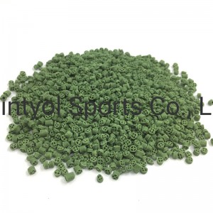 Green EPDM Rubber Granule for Artificial Grass Infill