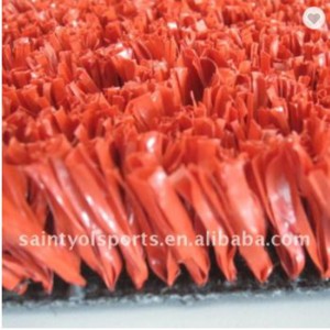 Red color 20mm artificial grass /turf /lawn for outdoors tennis court