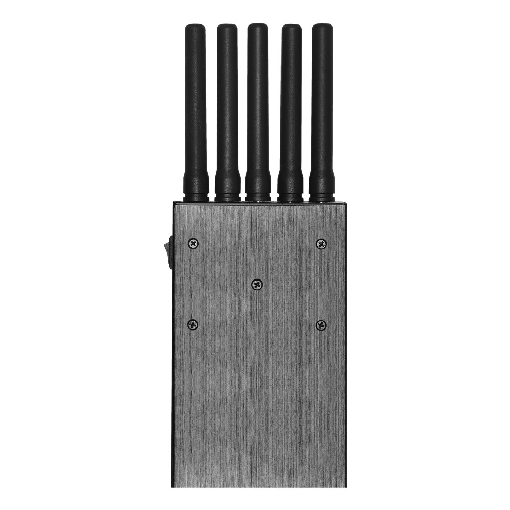Hand-held mobile phone jammer (5 bands) Featured Image