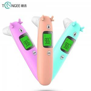 Tongee Highly Precision Temperature Fever Measuring Forehead digital infrared Electronic thermometer