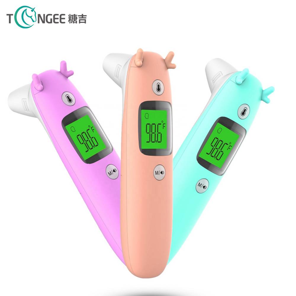 Tongee Highly Precision Temperature Fever Measuring Forehead digital infrared Electronic thermometer Featured Image