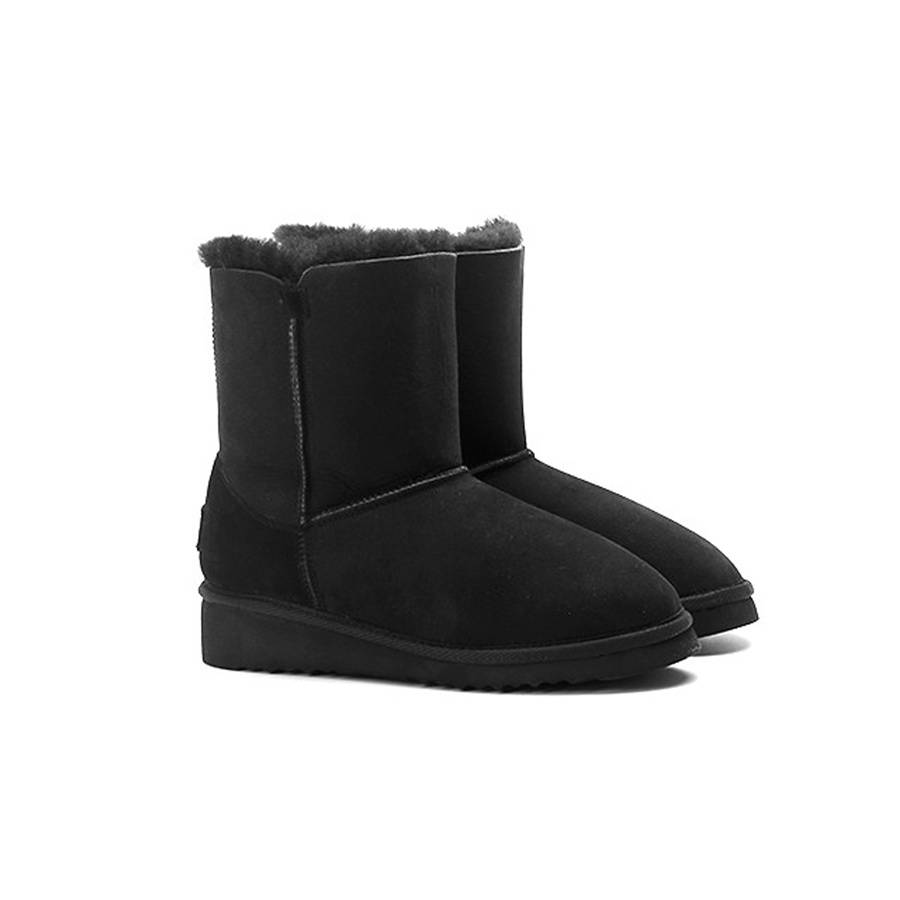 Women’ s Girls’ Winter Snow Boots Fur Lined Mid Calf Indoor Outdoor Warm Boot Shoes Ankle Short Booties Featured Image
