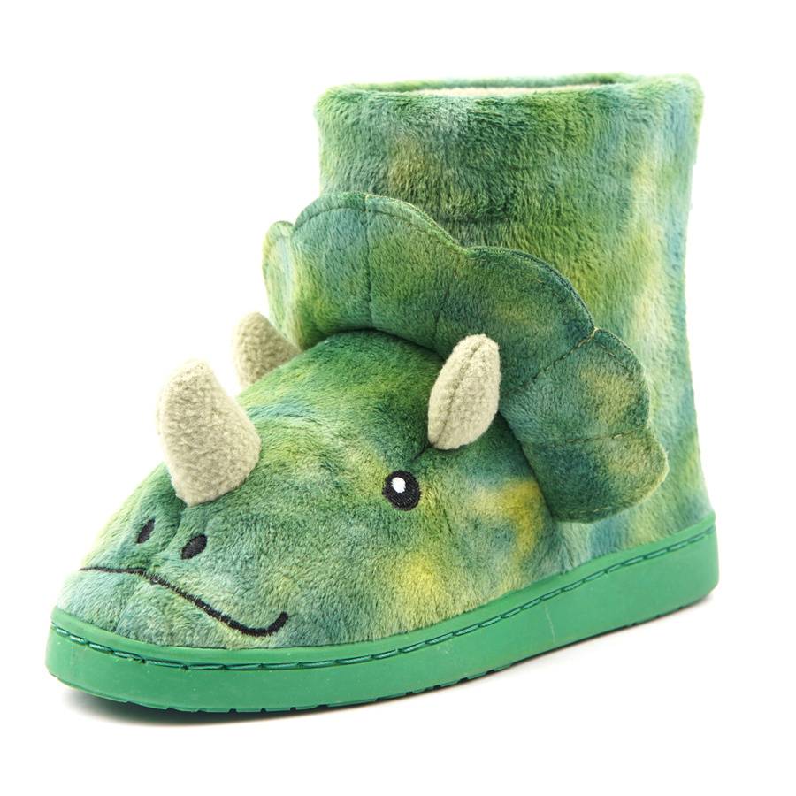 Kids’ Dinosaur Slipper Boots Children’s Slipper Booties Featured Image