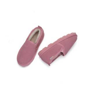 Women’s Leather Warm Slippers Casual Shoes