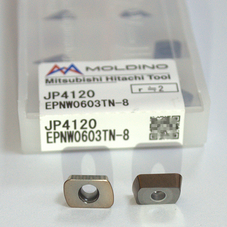 Famous brand Hitachi carbide insert cnc milling tool EPNW0603TN-8 JP4120 Featured Image