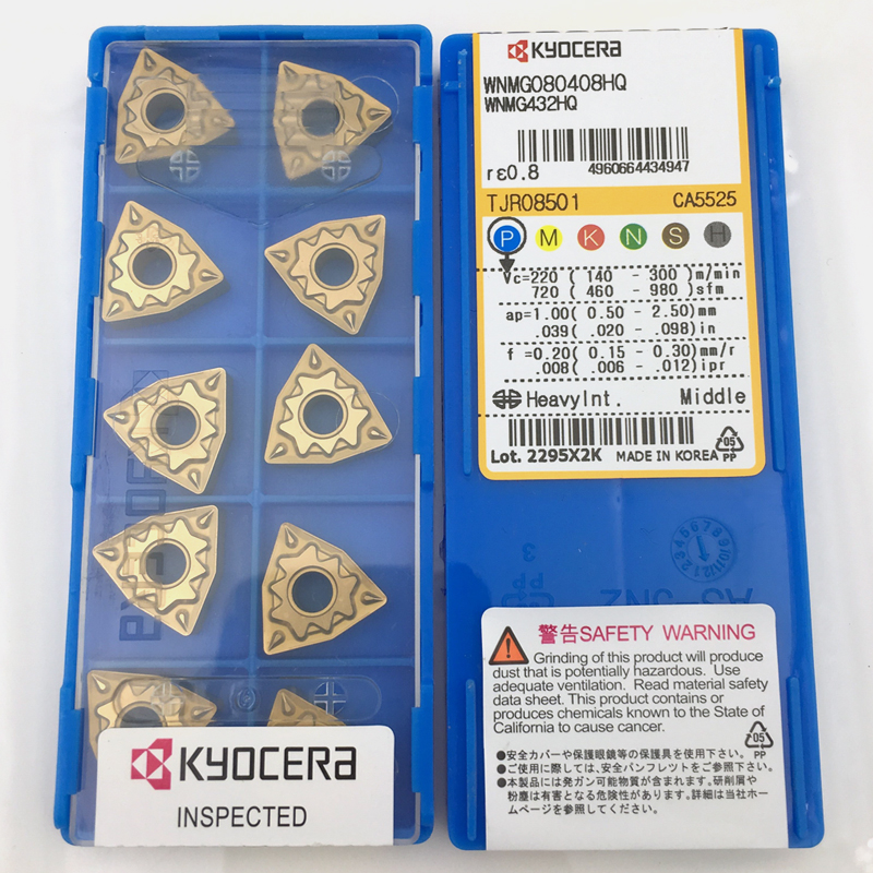 Original Kyocera japan WNMG turning blade WNMG080408HQ CA5525