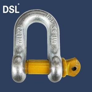 G210 Screw Pin Electronic Anchor Chain Hardened SteelD Shackle