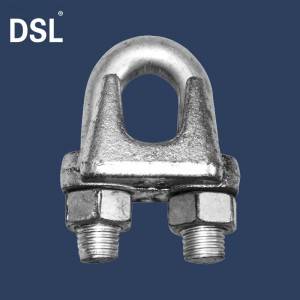 DIN741 Rigging Hardware drop Forged Malleable Wire Rope Clips