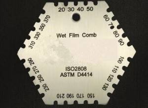 TMTECK-370 and TMTECK-3000 Wet Film Gauge made by high grade stainless steel