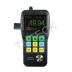 TM281D Ultrasonic thickness gauge/meter tester/ NDT inspection/ thickness tester/ with A&B Scan for testing rubber thickness