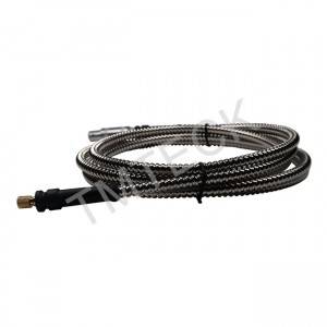 The New flexible Stainless Steel Protection Shielding Ultrasonic Cable